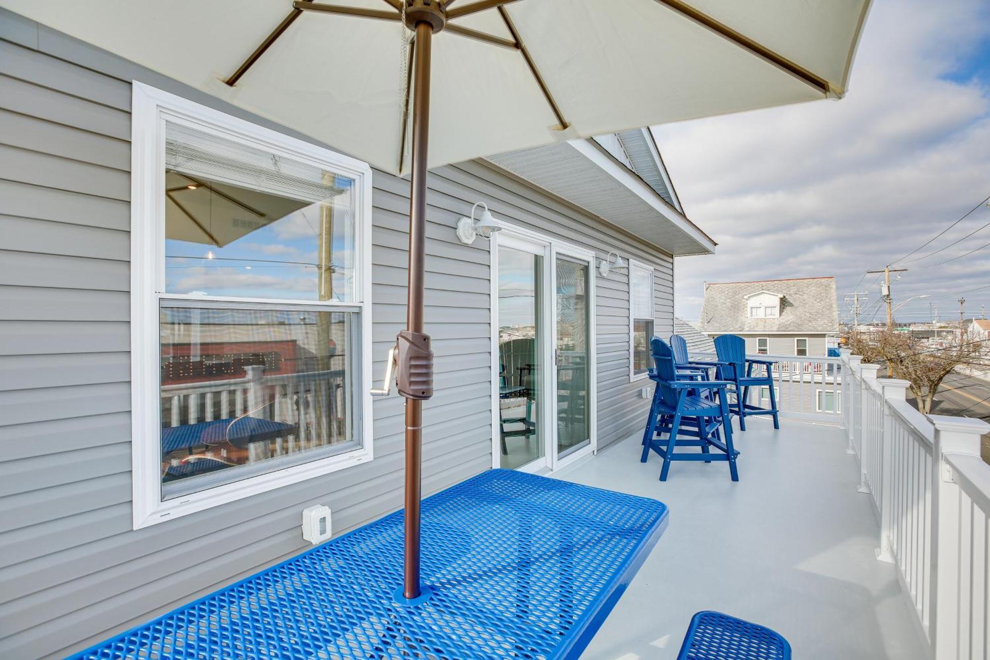 Spacious Wildwood Condo Walk To Beach! Exterior foto
