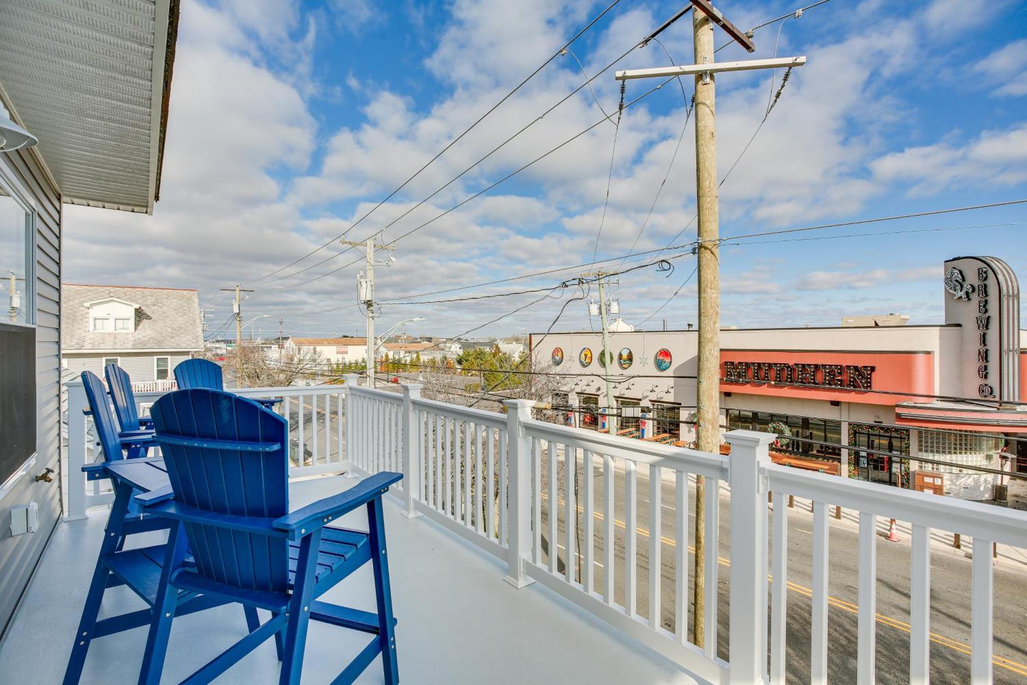 Spacious Wildwood Condo Walk To Beach! Exterior foto